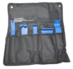 SATRA S-5TTS Satz Montagehebel Ausbau / Einbau Verkleidungen Zierleisten 5 Teilig -Werkstattwerkzeuge Geschäft tuerloesewerkzeug tcm s 5tts mit tasche 000